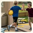 thumbnail image 2 of LAPTOM MAX 1 Set Replacement Tetherball with Rope and Carabiner, Outdoor Backyard Tether Ball Game for and Adults, 2 of 6
