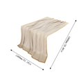 thumbnail image 3 of Meitianfacai Synthetic Fiber Fabric Twill Blanket, Khaki, 3 of 6