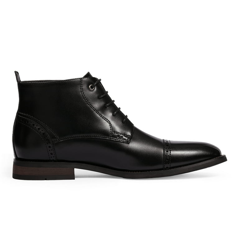 Bruno Marc Men Busines Dress Oxford Boots Classic Ankle Boot  display picture 2