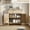 Wood Color, variant on TROPOW Rattan Sideboard Buffet Cabinets with Storage, Farmhouse Kitchen Accent Storage Cabinet with Drawer, Boho Wooden Coffee Bar Cabinet for Dining Room, Living Room, Hallway