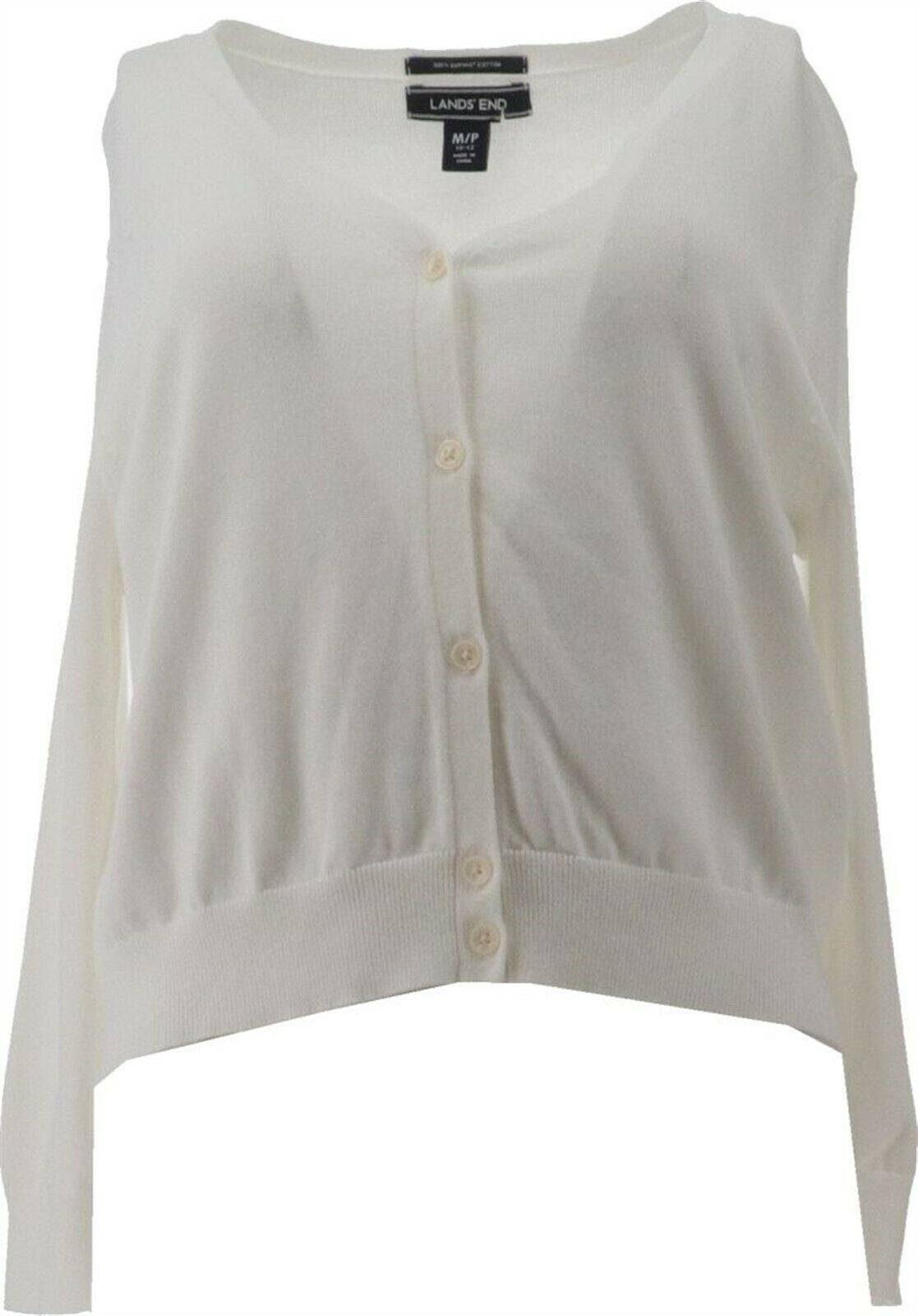 Lands' End Dress Cardigan Lavender Cloud PM NEW 489640 - Walmart.com