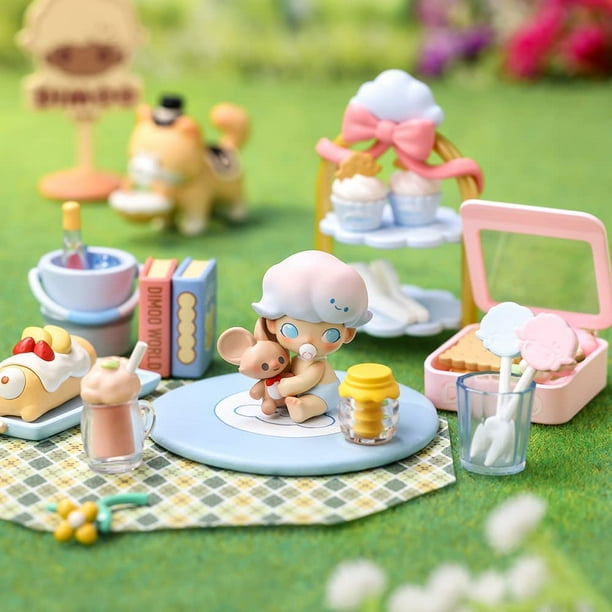 POP MART DIMOO Go on an Outing Together Blind Box Figures, Random
