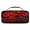 Dark Red, variant on Herdesigns Boho Bohemian Carry Case Compatible with Nintendo Switch 2, with 20 Game Card Slots, Vintage Floral Portable Travel Carrying Case Pouch for Accessories & Games