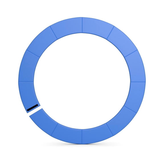 Barara King 16 Feet Trampoline Safety Pad with Fixing Straps, Replacement Safety Pad -Blue