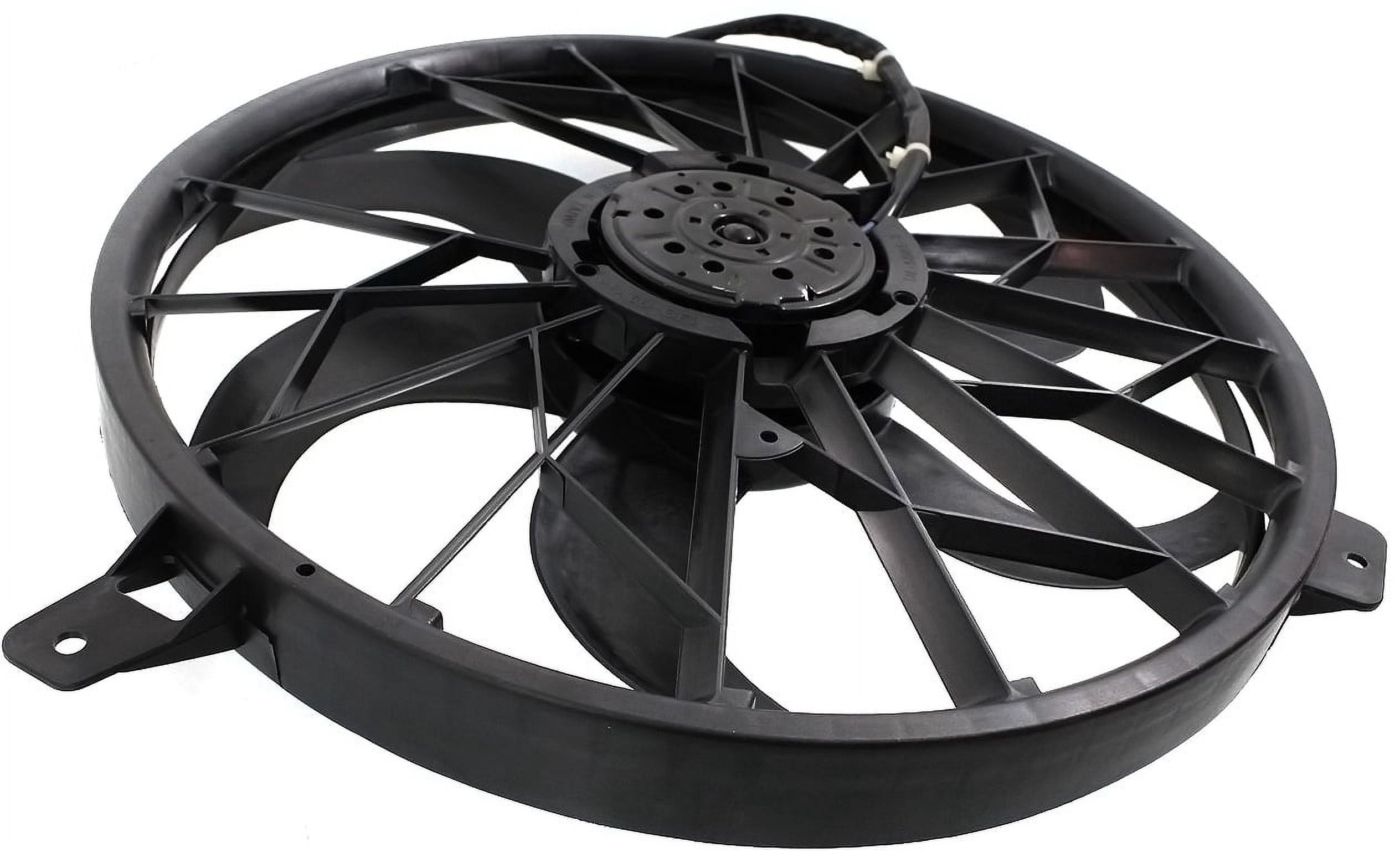 Replacement REPJ160904 Cooling Fan Assembly Compatible with 2004 Jeep Grand Cherokee Radiator