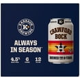 thumbnail image 6 of Karbach Brewing Company Crawford Bock Craft Beer, 6 pack, 12 fl oz Aluminum Cans, 4.5% ABV, 6 of 7