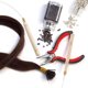 thumbnail image 5 of Kit de extensión de cabello, alicates, gancho para tirar, dispositivo de cuentas, kits de herramientas y 1500 piezas de microanillos forrados de silicona (cuentas negras, rubias y marrones) JFHHH pequeña, 5 of 5