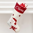 thumbnail image 5 of Personalized Christmas Stocking with Custom Name Large Luxury Embroidered Hanging Stockings for Family, 5 of 8