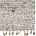 thumbnail image 5 of Contemporary Home Living 1.75' x 2.75' Reversible Handwoven Solid Area Throw Rug - Brown and Black, 5 of 8