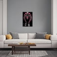 thumbnail image 2 of ZHONGYUTONG African American Wall Art Black Girl Canvas Print Fashion Black Women Pictures Modern Artwork for Living Room Decor Framed (12.00" x 18.00"), 2 of 5