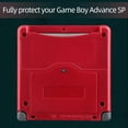 thumbnail image 4 of OSTENT Reemplazo De La Cubierta De La Caja De La Carcasa Completa Para Nintendo GBA SP Gameboy Advance SP - Color Rojo, 4 of 5