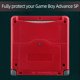 thumbnail image 4 of OSTENT Reemplazo De La Cubierta De La Caja De La Carcasa Completa Para Nintendo GBA SP Gameboy Advance SP - Color Rojo, 4 of 5