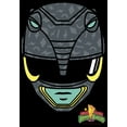 thumbnail image 2 of Boy's Power Rangers Black Ranger Helmet Graphic Tee Black Small, 2 of 5