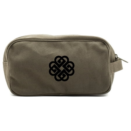Breaking Benjamin Canvas Dual Two Compartment Travel Toiletry Dopp Kit