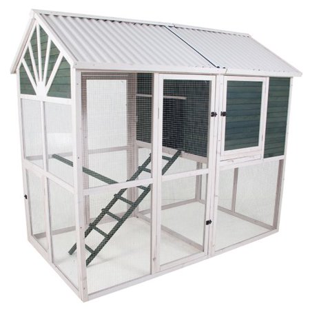 Precision Pet Products Sunrise Walk In Chicken Coop With Nesting Box And Roosting Bar