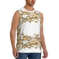 thumbnail image 2 of Disketp Christmas Sleeveless Tshirts For Men, Muscle Shirts For Men Dry Fit Tank Top-Medium, 2 of 8