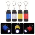 thumbnail image 3 of 4 Pcs Mini Porte-Clés Lampe de Poche LED Torche USB Rechargeable Anneau de Clé Lampes de Poche, 3 of 8