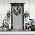 thumbnail image 5 of Christmas Flower Garland Outdoor Home Decoration Outdoor Autumn Wreath, 5 of 6