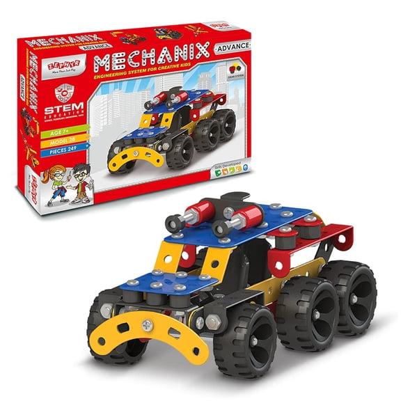 Zephyr Mechanix Advance STEM Construction Set Toy 259 Pieces