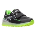 thumbnail image 2 of Tenis Niño Toddler Vavito T-rex Negro Verde Fosforescente Casual Moderno Doble Velcro Ajustable verde 15.5 MX, 2 of 10