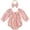 Z09-Pink, variant on Gerichy Newborn Infant Baby Girl Winter Romper Solid Ruffled Jumpsuit Baby Velvet Shirt Fall Clothes 0 3 6 12 18 Months One Piece Outfit
