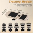 thumbnail image 2 of Ankle Foot Strengthener Stretcher Wood Wobble Board, 2 of 5