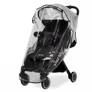 LADYGYM Clear Stroller Rain Cover,Universal Travel Weather Shield Breathable Baby Stroller Rain Cover for Windproof,Waterproof,Protect from Sun Dust Snow