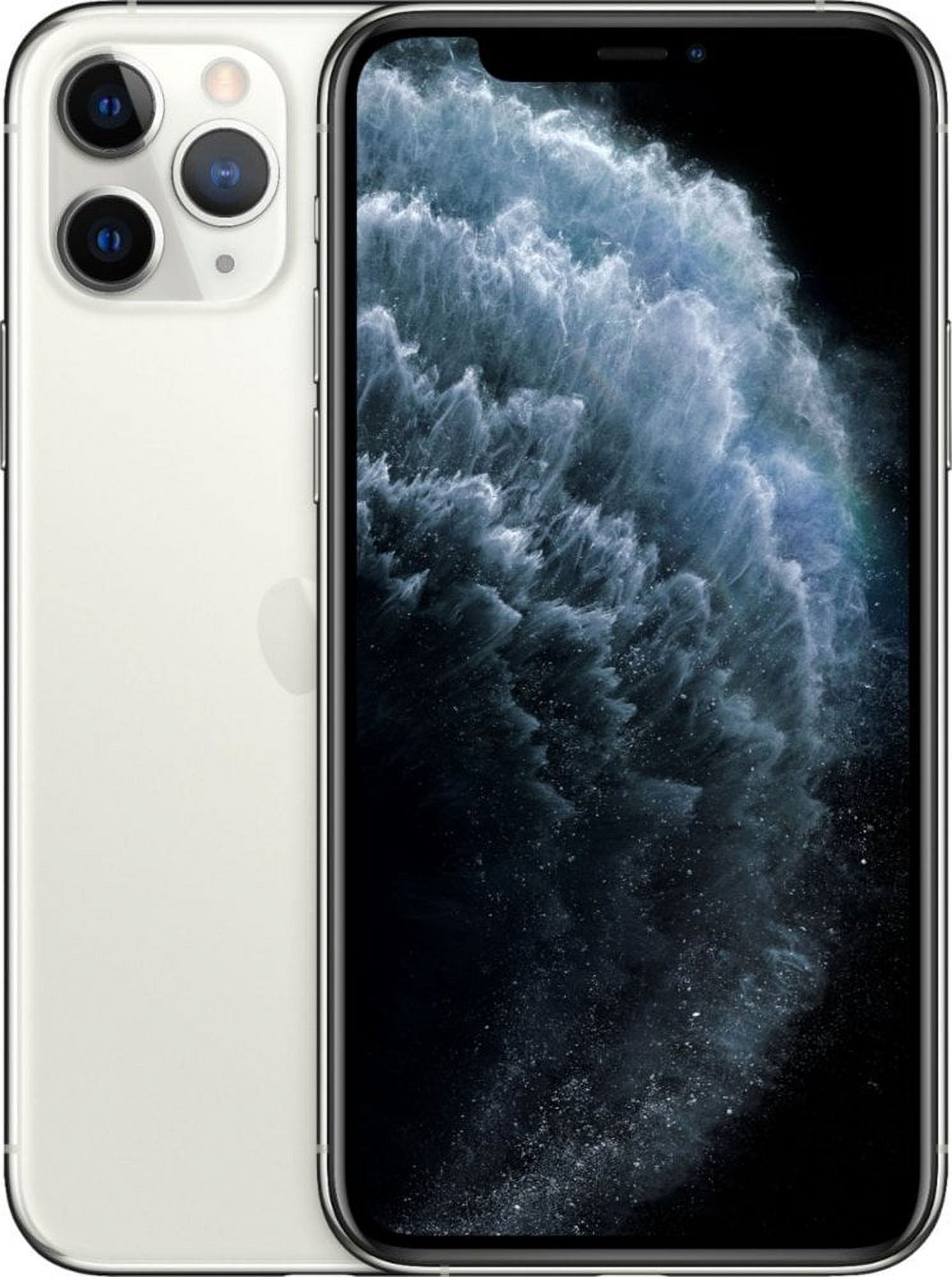 Restored Apple iPhone 11 Pro 64GB Verizon + GSM Unlocked TMobile AT&T 4G LTE Silver (Refurbished)