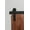 Black, variant on Leatherneck Hardware Fts84k3 84" Side Mounted Mini Sliding Barn Door Track And Fitting Set