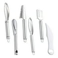 thumbnail image 4 of Miangastore Scale Scraping Device Silver 6Pcs 9.7x1.6x1In, 4 of 8