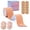 1, variant on Breast Tape Push Up Chest Lifting Tape Roll with Invisible Flower Nipple Cover Pads Silicone Pasties Set