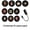 Christmas 10piece, variant on Bestseller LED Projection Lamp, Starry Sky Ocean Halloween Design, Romantic Night Light for Bedroom & Home Decoration