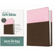 Premium Gift Bible Nlt, Filament Enabled, Tutone (Leatherlike, Pink/Dark Brown, Red Letter), (Hardcover)