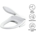 thumbnail image 4 of KOHLER K-18751-0 C3 050 Elongated Warm Water Bidet Toilet Seat, White with Quiet-Close Lid and Seat, Low Profile Design, Self-Cleaning Wand, Adjustable Spray Pressure and Position, Comfortable Clean, 4 of 14