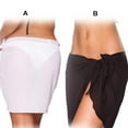 thumbnail image 4 of Eigraketly Mujeres Sarong Sexy estilo corto traje de baño protección solar encubrimientos traje de baño suministros de verano cubierta al aire Traje de baño Negro Eigraketly OD019661-02, 4 of 6