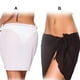 thumbnail image 3 of Soidarity Mujeres Sarong Sexy estilo corto traje de baño protección solar encubrimientos traje de baño suministros de verano cubierta al Traje de baño Negro, 3 of 6