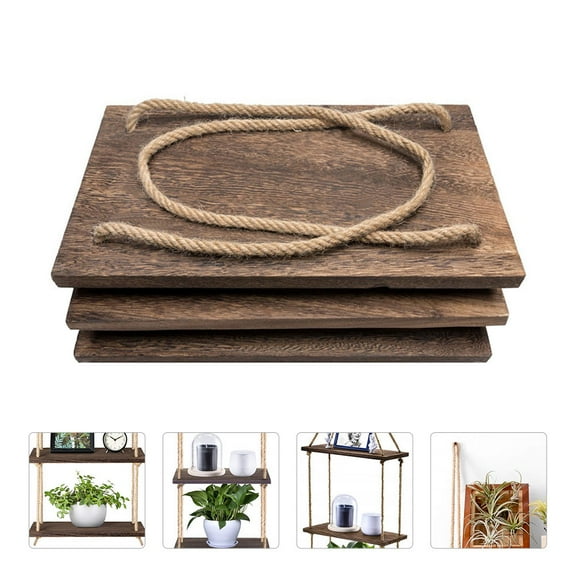 BALAHAPY 1Pack Corner Shelf Unit Storage Rack for Bedroom Living Room Decorative Wall Shelves