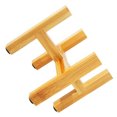 thumbnail image 3 of Pot de Fleurs en Bois Support de Jardinière d'Intérieur Plateau Porte-Bonsaï Debout Libre Moderne Rack en Pot avec Coussinets de Pied Jardin Cour Extérieure Plus L, 3 of 8