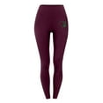 thumbnail image 4 of Womens Leggings High Waist Buttery Soft Tummy Control Printed Yoga Pants Running St Patricks Day Pattern Stretch Workout Activewear, 4 of 4
