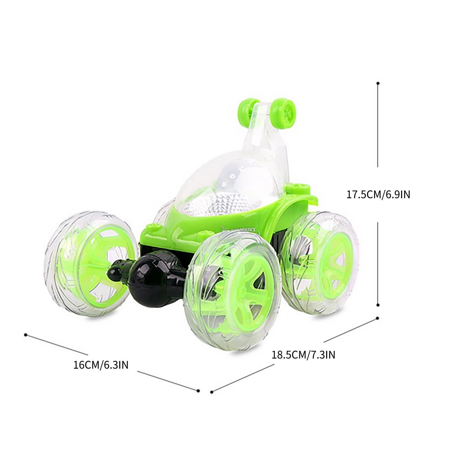 Iumwxz Holiday Saving 'S Large Remote Control Stunt Dumper Charging Music 360 Degree Roll Remote Control Car Toys Toys Christmas home decor christmas clearance outdoors indoor