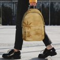 thumbnail image 2 of Easygdp Retro Palm Tree Mochila Ligera de 15 Pulgadas para Estudiantes, Mochila Cómoda para la Escuela y Viajes, Correas Ajustables, 2 of 6