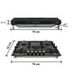 thumbnail image 4 of Combo Parrilla 5Q-PG-76 SUPRA y Campana Nube 76 cm Negra de Pared PADOVA, 4 of 4