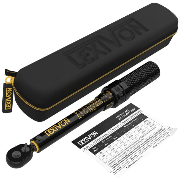 Llave dinamométrica LEXIVON LX-180 1/4" Drive 1,1-16,9 Nm