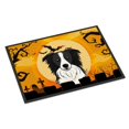 thumbnail image 1 of Caroline's Treasures - Alfombrilla para interior o exterior de Border Collie de Halloween, 18 por 27, multicolor Caroline's Treasures BB1799MAT, 1 of 1