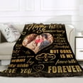 thumbnail image 2 of Wedding Anniversary Blanket 1 Year for Women Men - Happy 1st Anniversary 50"" X 60"" Soft Throw Blanket - Romantic Gift for Couple Wife Husband, 2 of 5