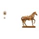 thumbnail image 1 of Escultura de hojas,Estatua de hoja de metal Escultura de hoja Decoración del hogar,Figura de hoja artística con decoraciones de hojas en la base,Estatuas de caballos,Estatuas de caballos, 1 of 8