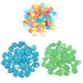 thumbnail image 4 of 1 Pack Glowing Pebble Resin Decorative Luminous Rock Gravel Stone for Fish Tank, 4 of 10
