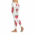 thumbnail image 2 of SUNENAT Fashion Funny Fruit Watermelon Slices Stretchy Capri Leggings Skinny Yoga Pants XL, 2 of 4