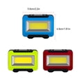 thumbnail image 4 of Moyic Faro USB recargable impermeable multimodo linterna Mini al aire libre Waork lámpara senderismo noche correr marco linterna Iluminación y accesorios Azul, 4 of 6