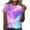 Purple(Type 4), variant on Otvok Women'S T Shirts Short Sleeve Tees Starry Sky Graphic Loose O-Neck Plus Size Summer Tops